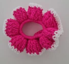 crochet with me a scrunchie