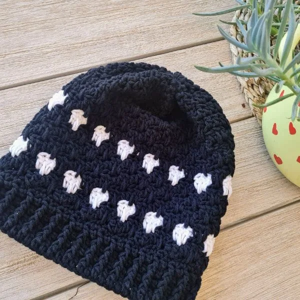 The Starry Nights Crochet Slouchy Hat1