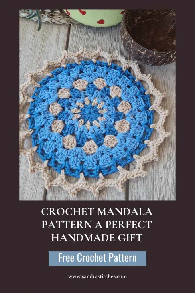 Crochet Mandala Pattern – Perfect Handmade Gift