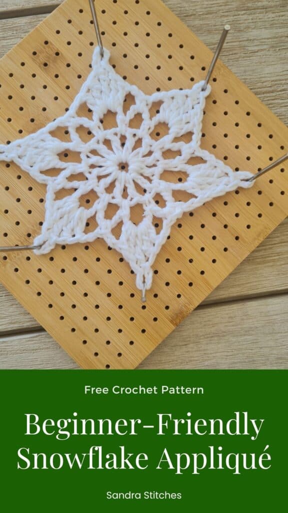 Beginner-Friendly Snowflake Appliqué1