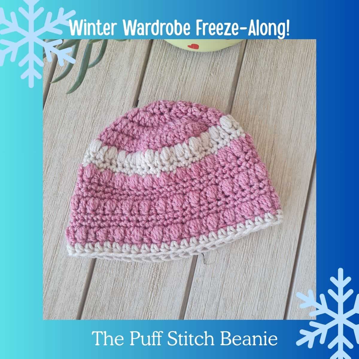Winter Wardrobe Freeze-Along! crochet beanie CAL (2)