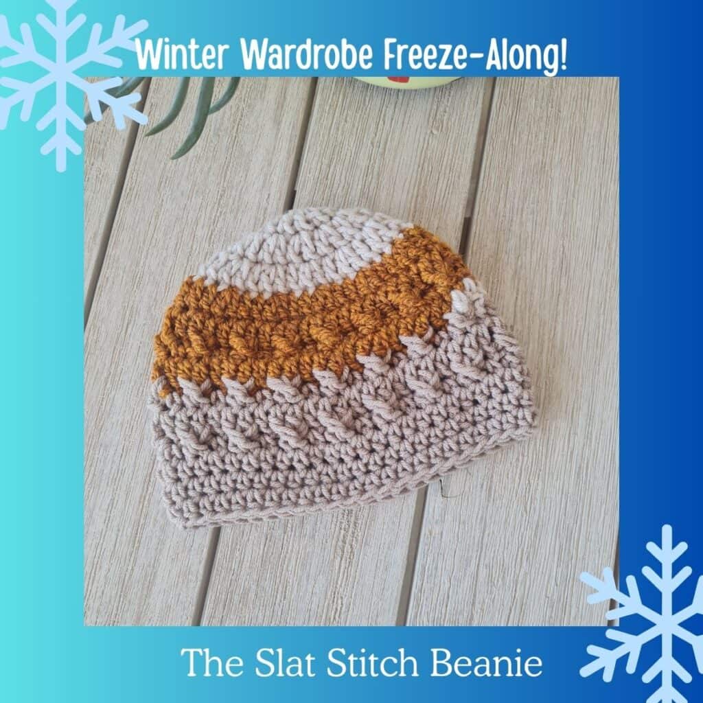 Winter Wardrobe Freeze-Along! crochet beanie CAL (6)