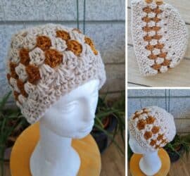 granny stitch beanie pattern