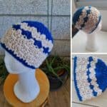 shell stitch beanie free pattern