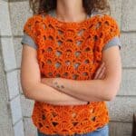 valencia crochet top free pattern
