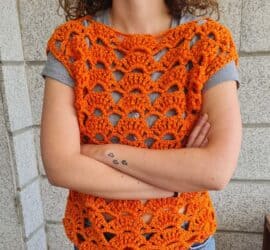 valencia crochet top free pattern