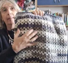 chunky yarn skirt tutorial