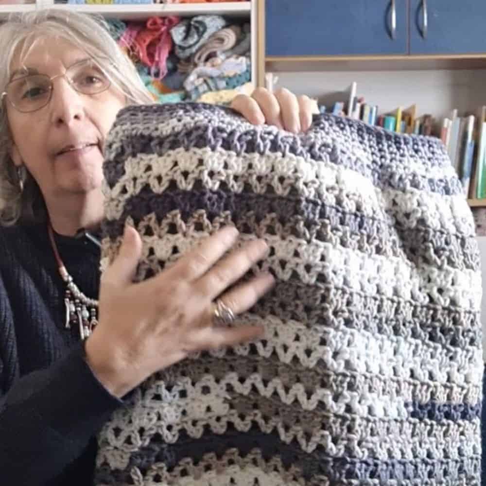 chunky yarn skirt tutorial